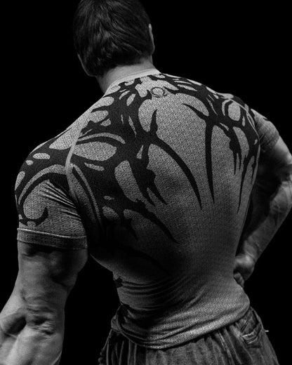 Doom Tech™ Armored Shortsleeve Compression - [DIVINE WHITE]JLC3