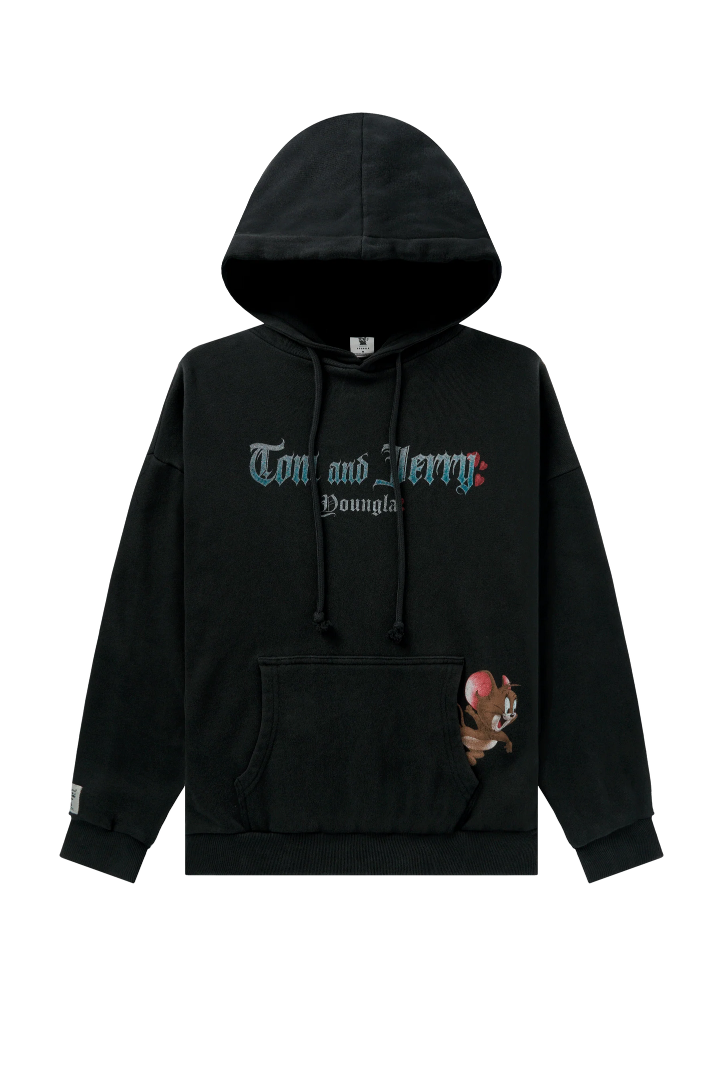 W528 Tom & Jerry Oversized Hoodie Blue